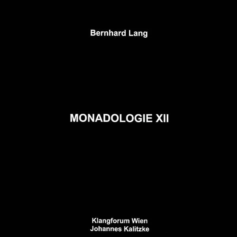 Monadologie XII
